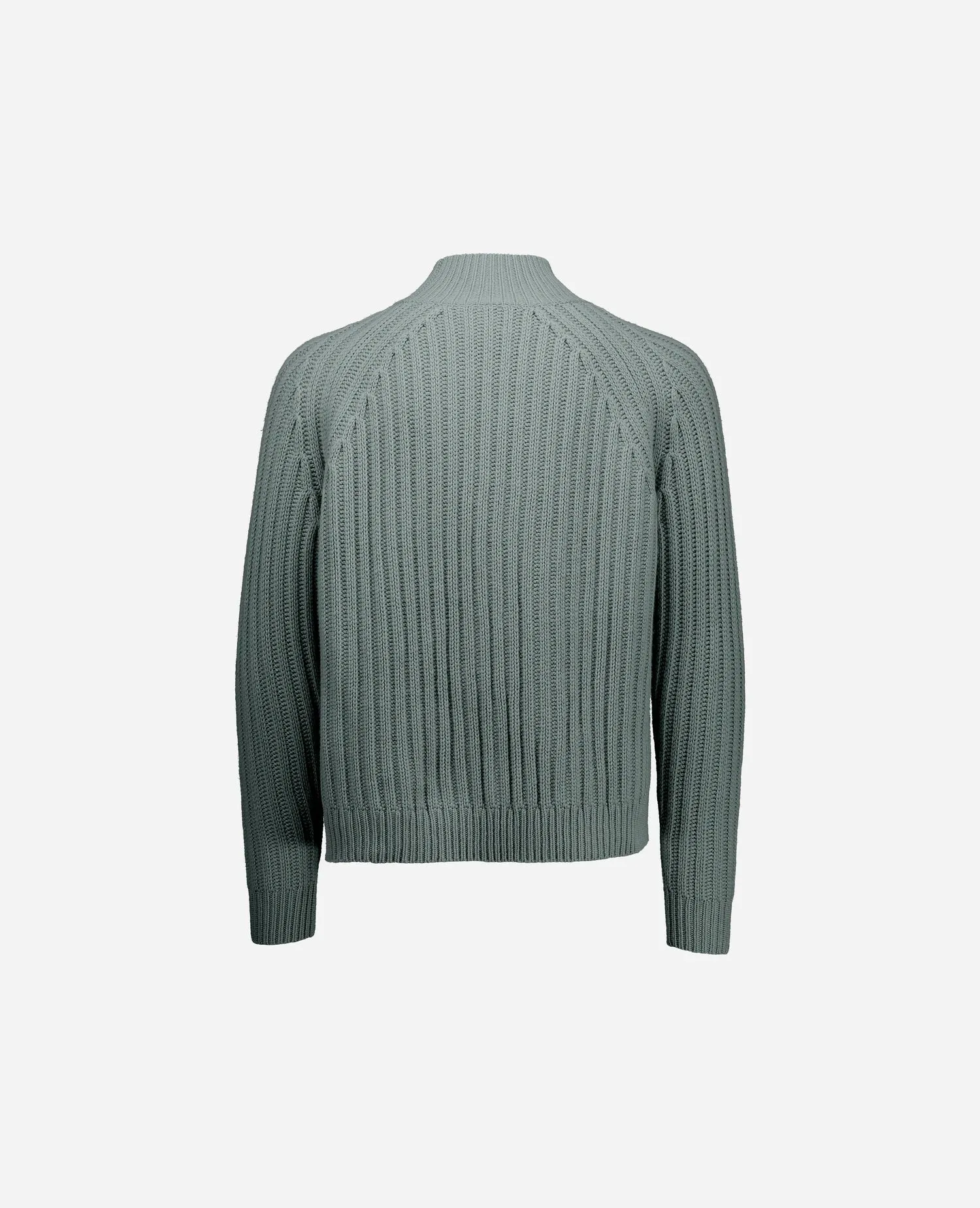 Woll-Mischung Pullover in Grün - Gerade Passform sold by Allude product image thumbnail 4