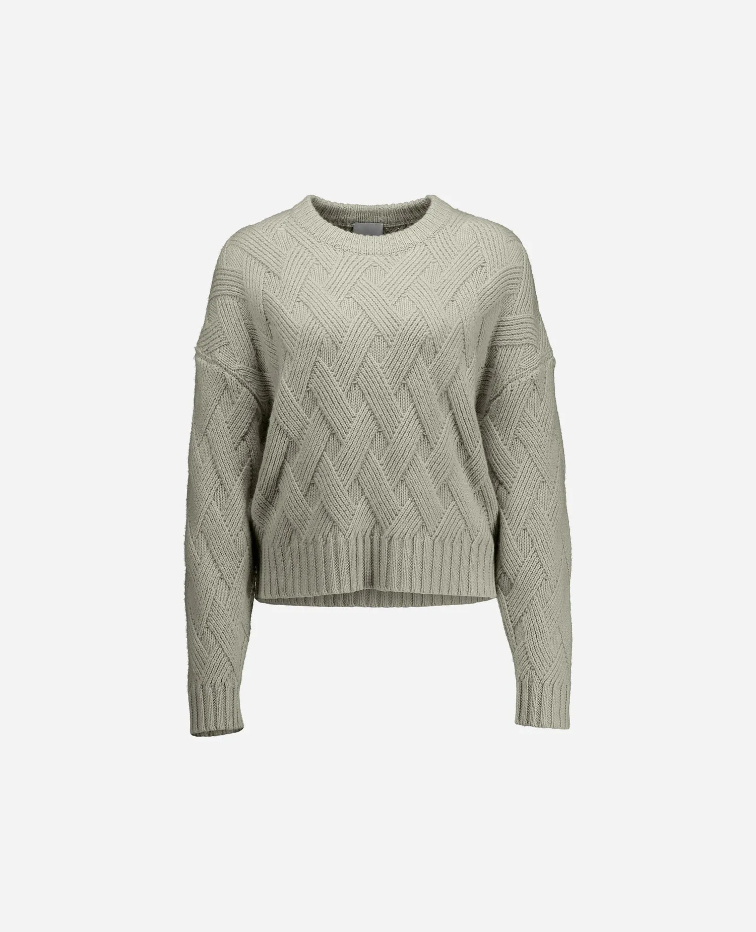 Woll-Mischung Pullover in Grau - Lockerer Schnitt sold by Allude product image thumbnail 3