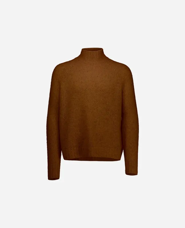 Cashmere Pullover in Beige - Gerade Passform sold by Allude