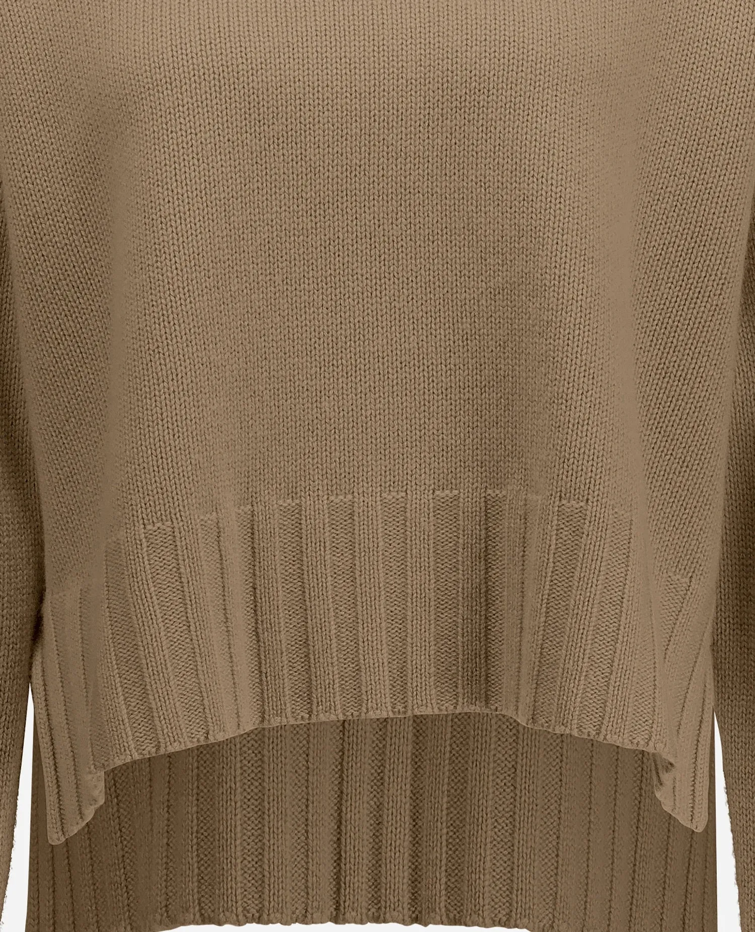 Woll-Mischung Pullover in Beige - Lockerer Schnitt sold by Allude product image thumbnail 4