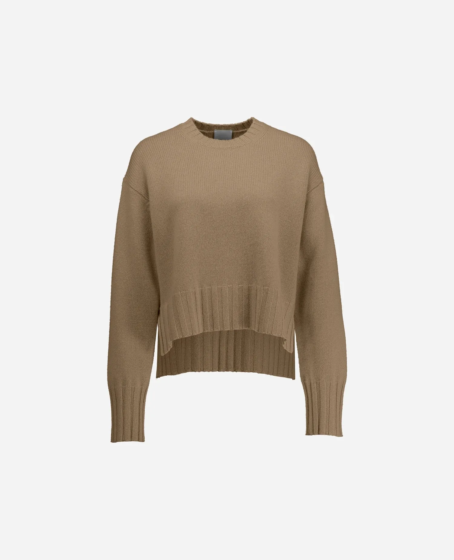 Woll-Mischung Pullover in Beige - Lockerer Schnitt sold by Allude
