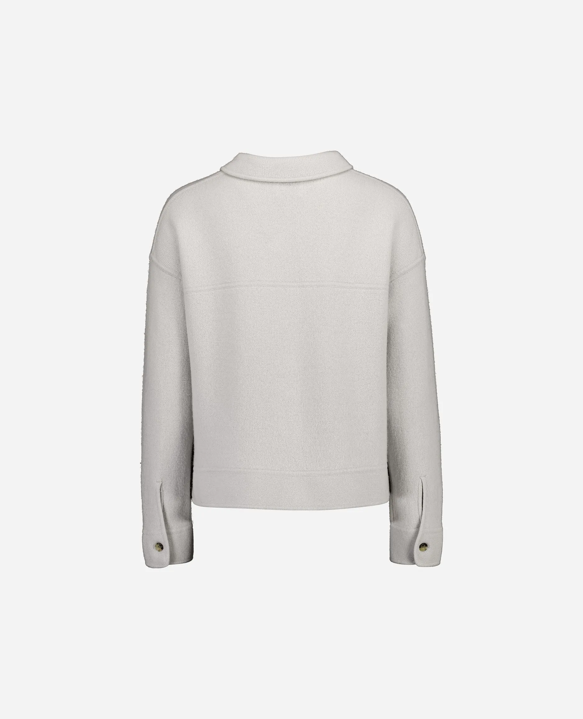 Jacket aus Cashmere-Mischung in Grau sold by Allude product image thumbnail 4