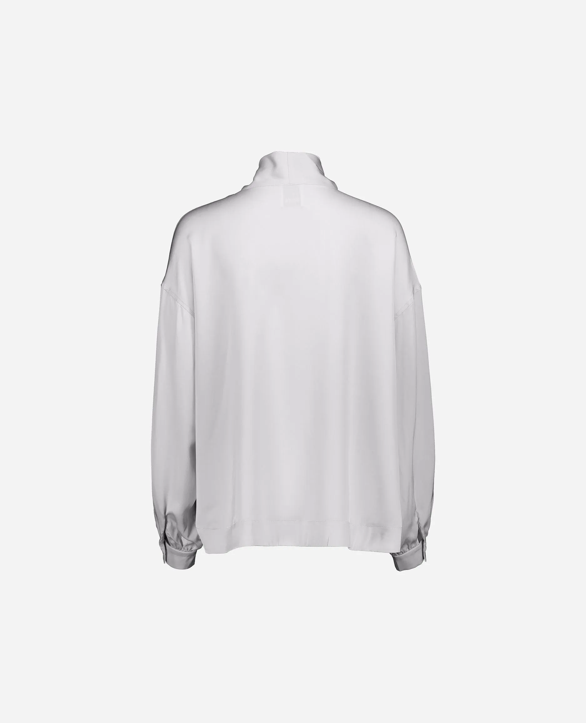 Bluse aus Seide in Grau sold by Allude product image thumbnail 2