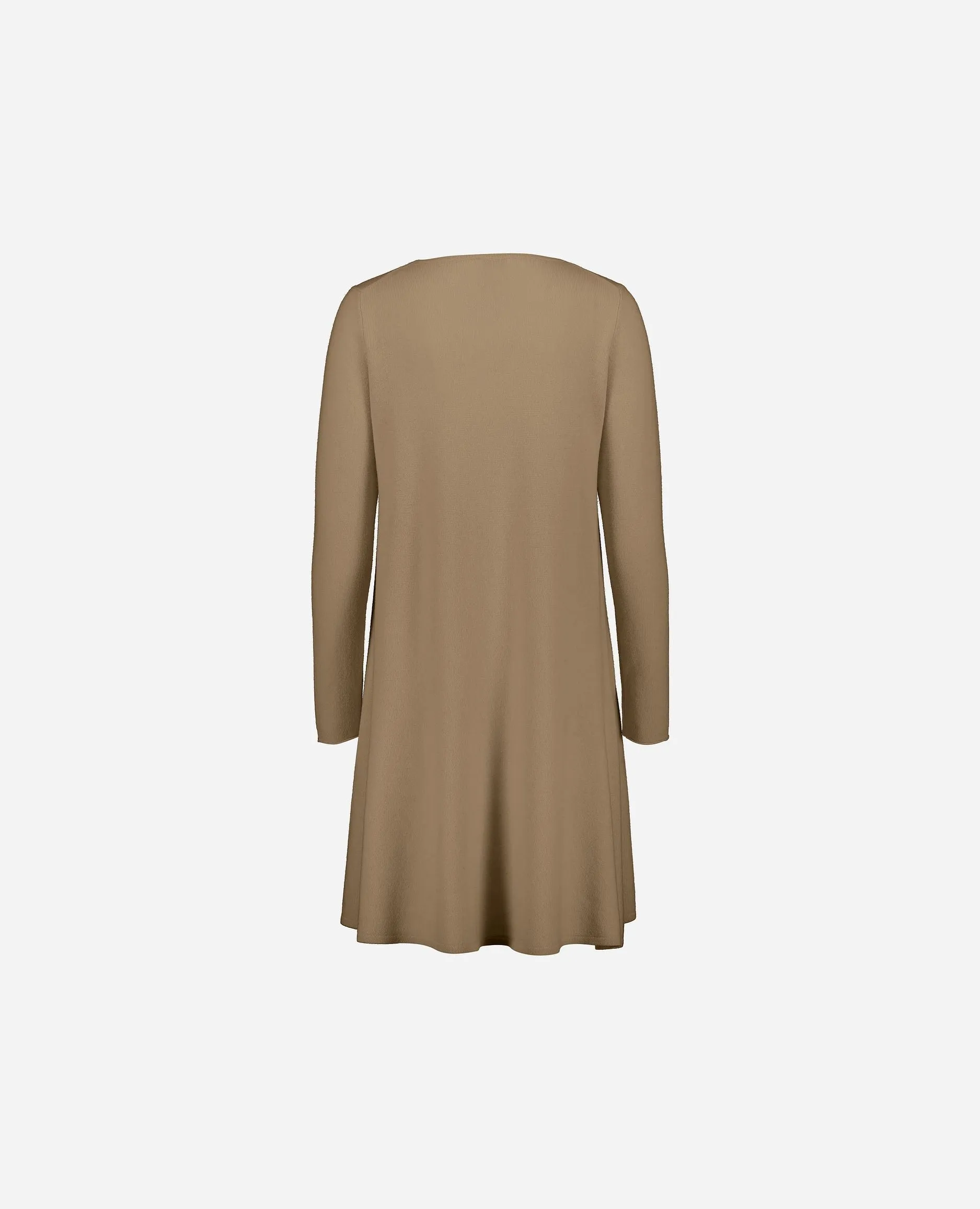Rundhals Kleid aus Cashmere-Mischung in Beige sold by Allude product image thumbnail 2