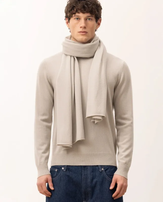 Cashmere Schal in Grau sold by Allude