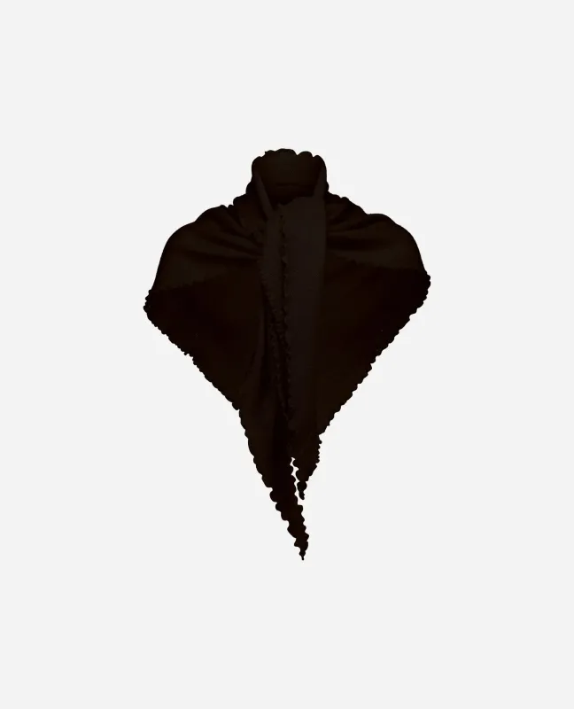 Cashmere Schal in Braun made by Allude