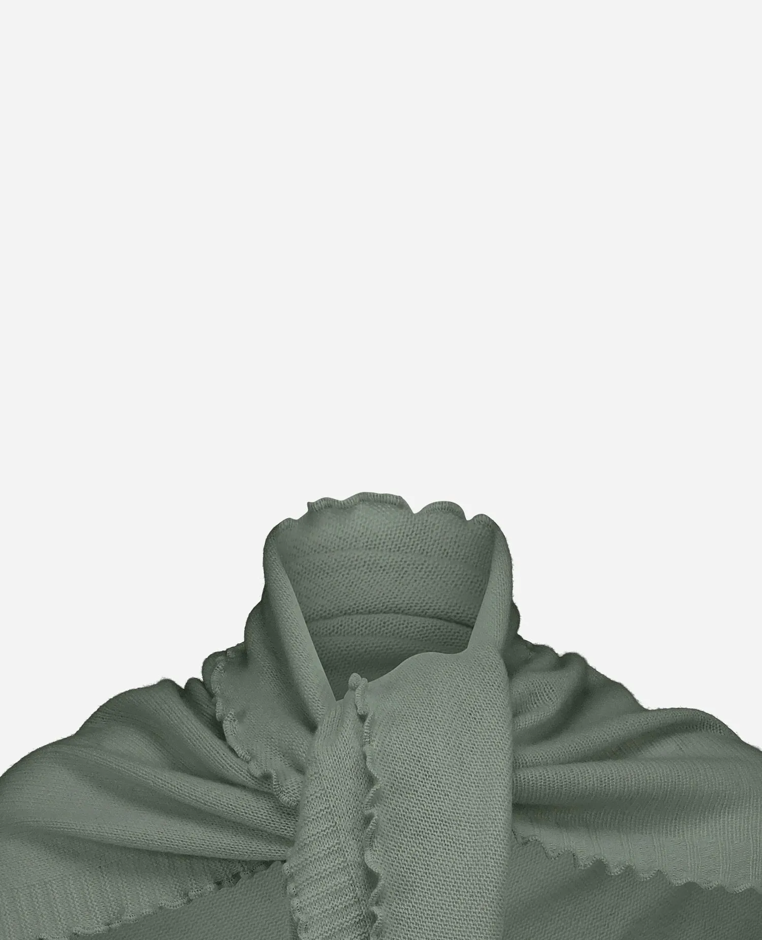 Cashmere Schal in Grün sold by Allude product image thumbnail 3