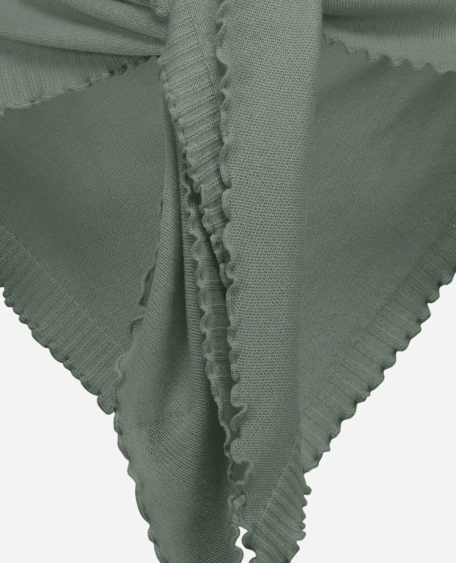 Cashmere Schal in Grün sold by Allude product image thumbnail 4