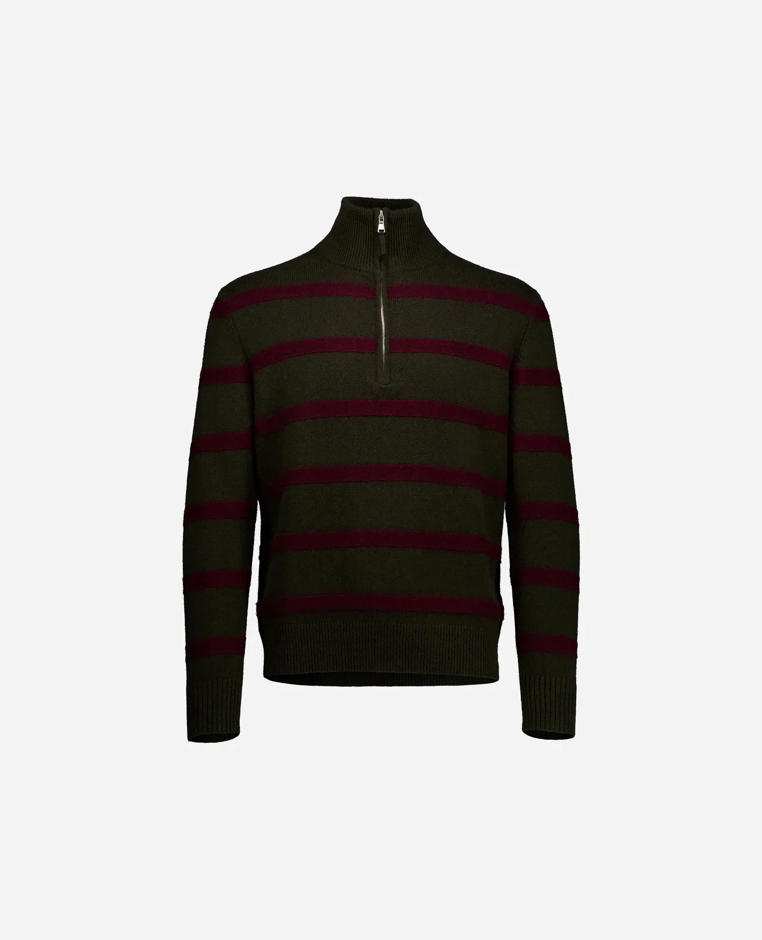 Woll-Mischung Pullover in Khaki - Gerade Passform sold by Allude product image thumbnail 3