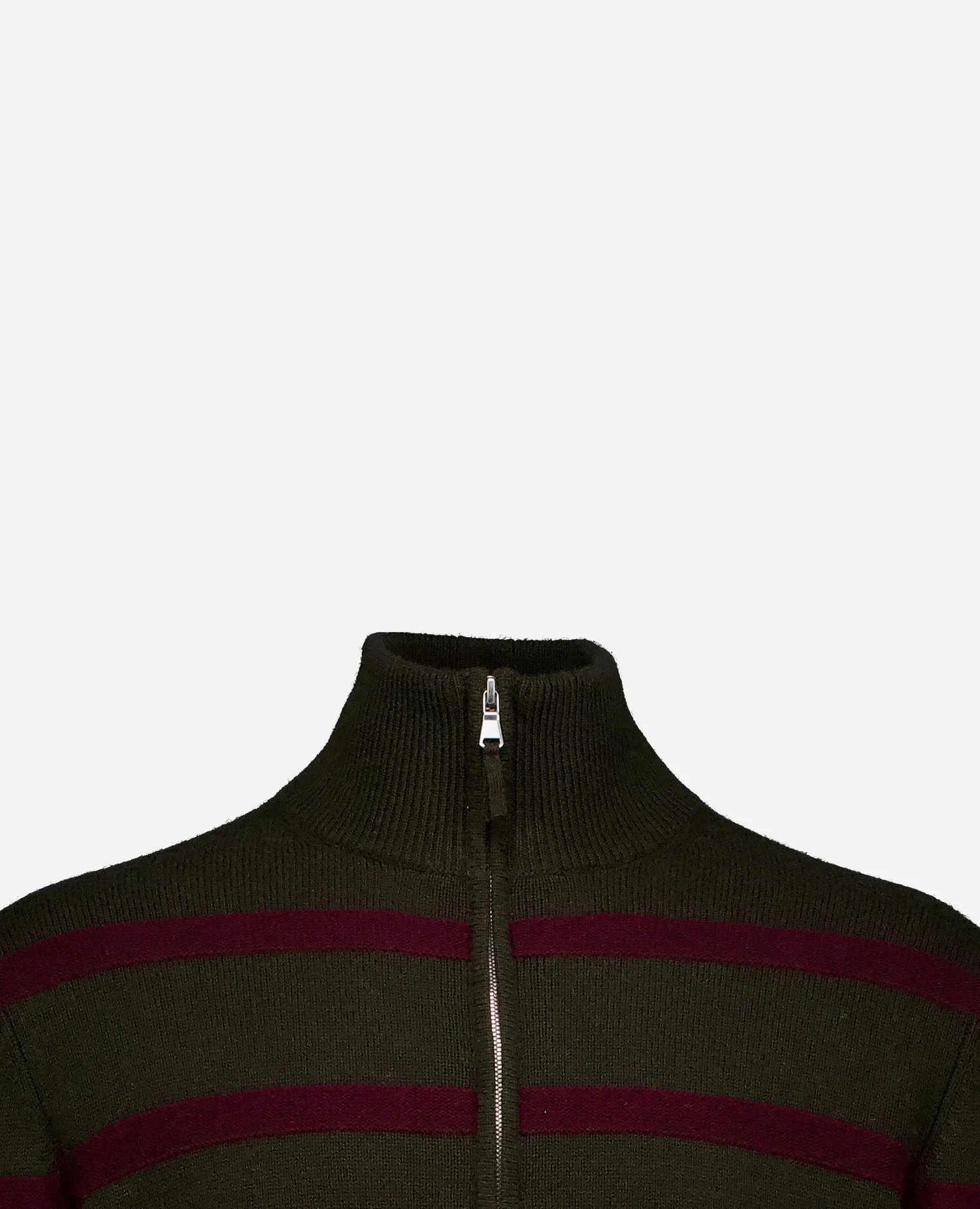 Woll-Mischung Pullover in Khaki - Gerade Passform sold by Allude product image thumbnail 5