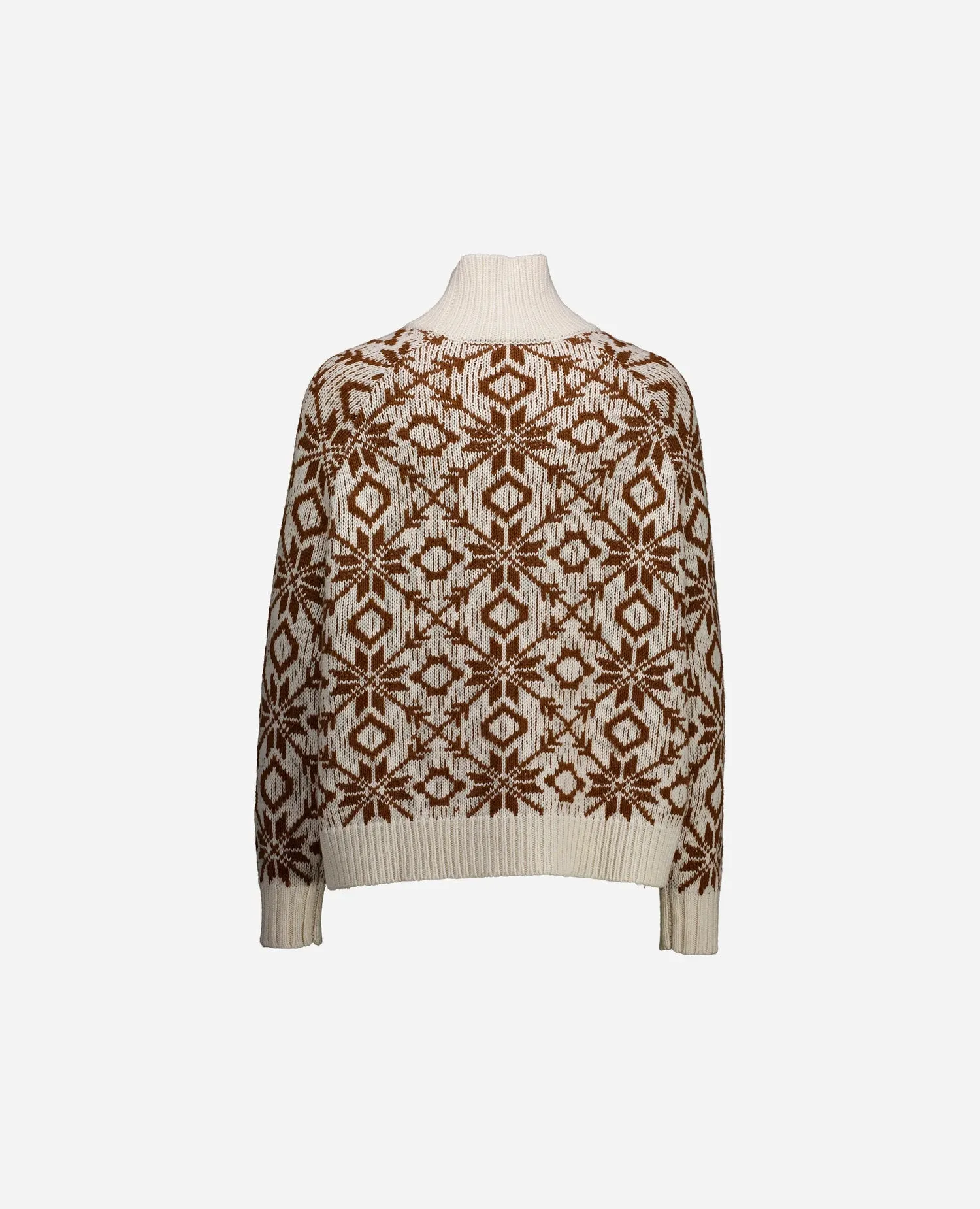 Woll-Mischung Pullover in Creme - Lockerer Schnitt sold by Allude product image thumbnail 3