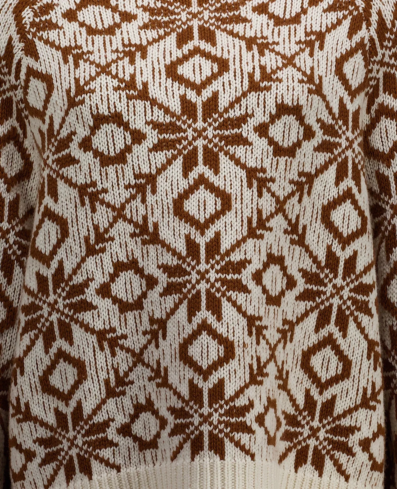 Woll-Mischung Pullover in Creme - Lockerer Schnitt sold by Allude product image thumbnail 5