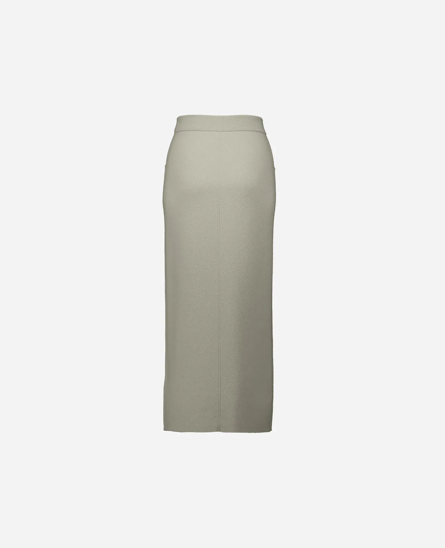 Woll-Mischung Rock in Grau - Gerade Passform sold by Allude product image thumbnail 4