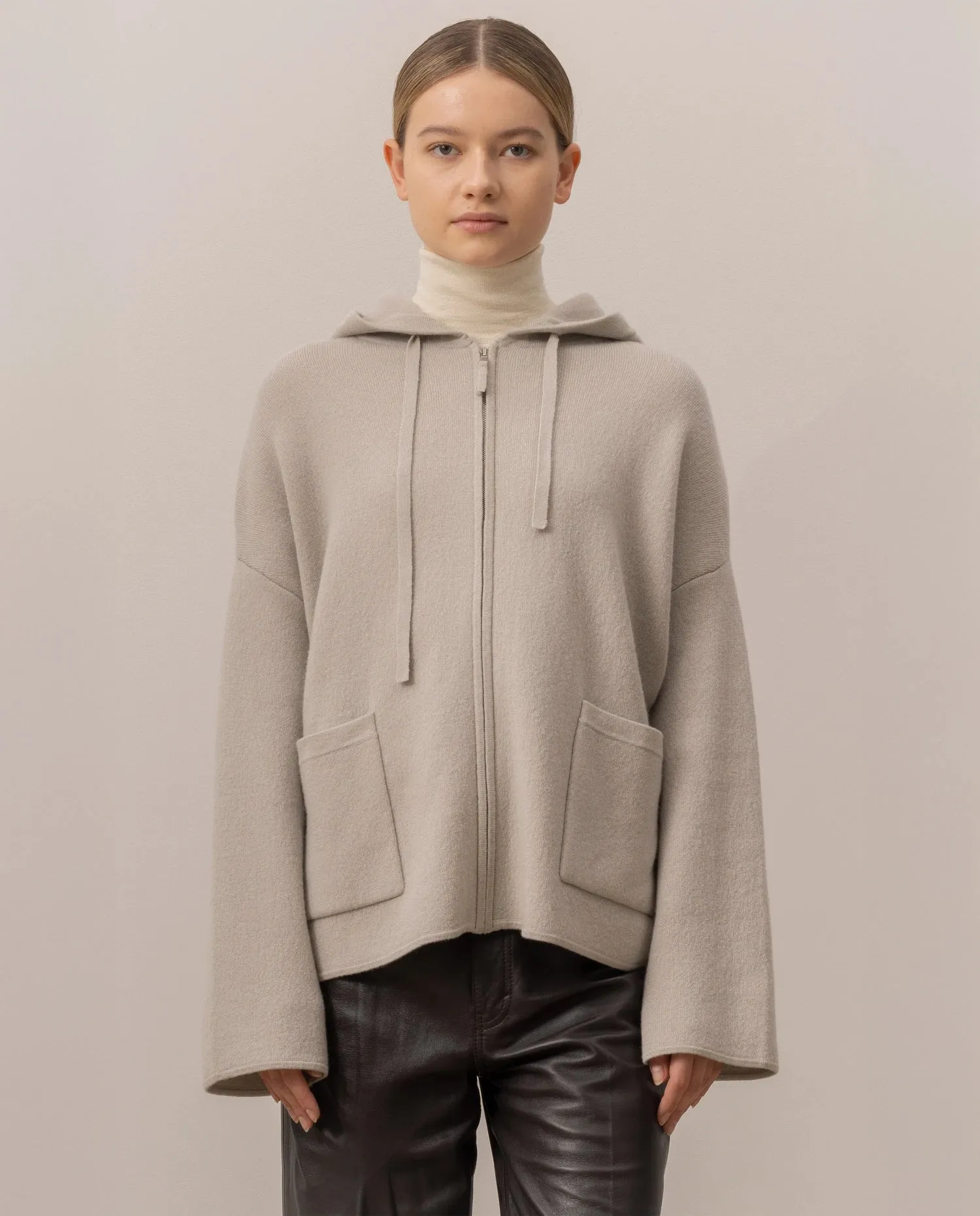 Woll-Mischung Jacket in Grau - Lockerer Schnitt sold by Allude product image thumbnail 5