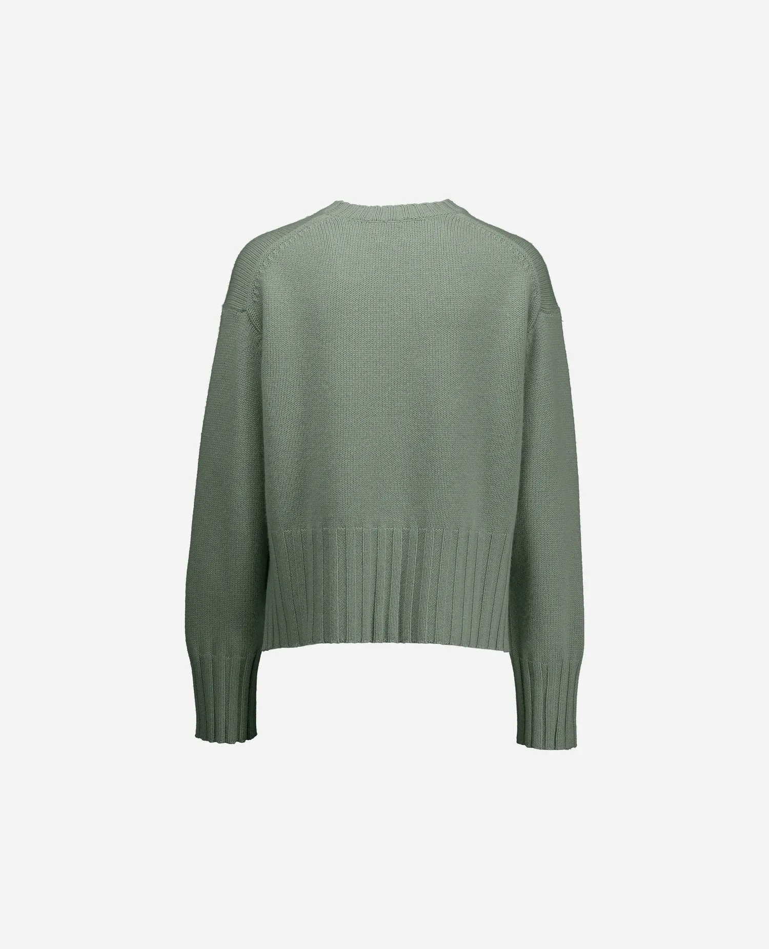 Woll-Mischung Pullover in Grün - Lockerer Schnitt sold by Allude product image thumbnail 4