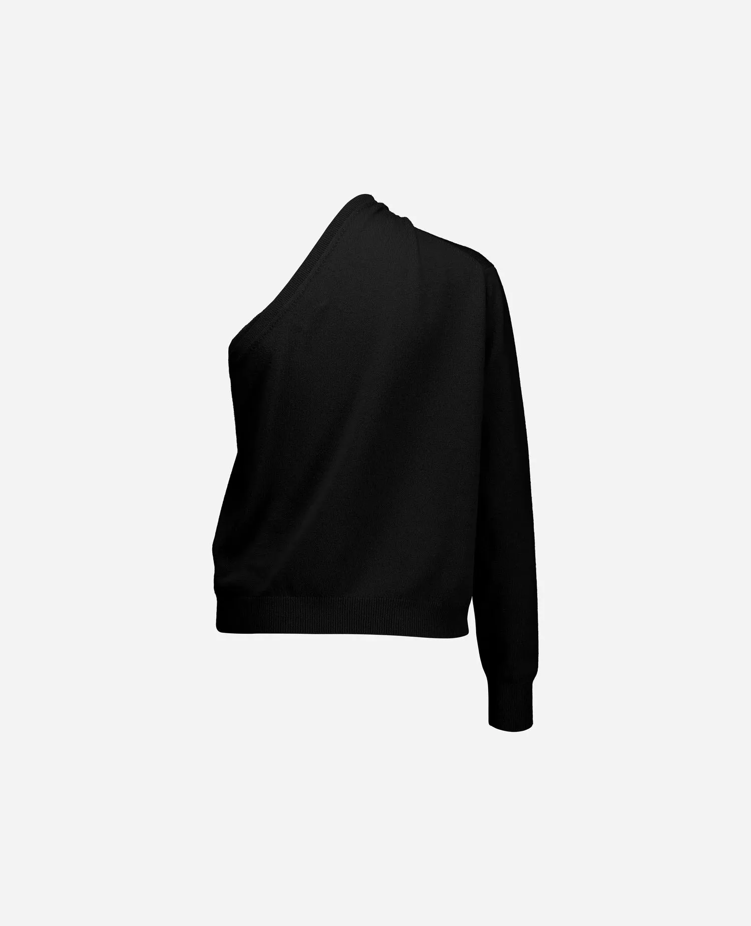 Woll-Mischung Pullover in Schwarz - Lockerer Schnitt sold by Allude product image thumbnail 2