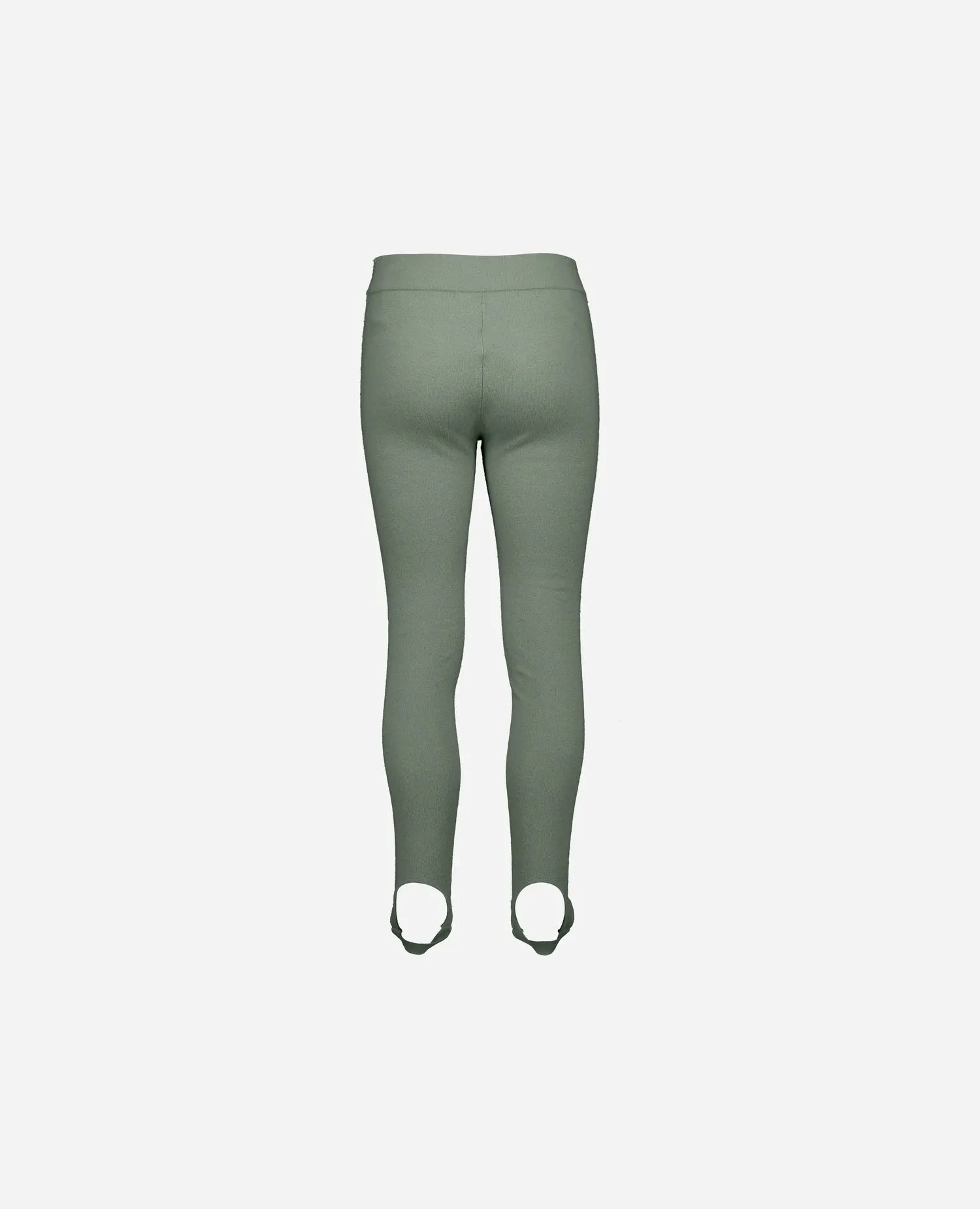 Woll-Mischung Leggings in Grün - Enger Schnitt sold by Allude product image thumbnail 3