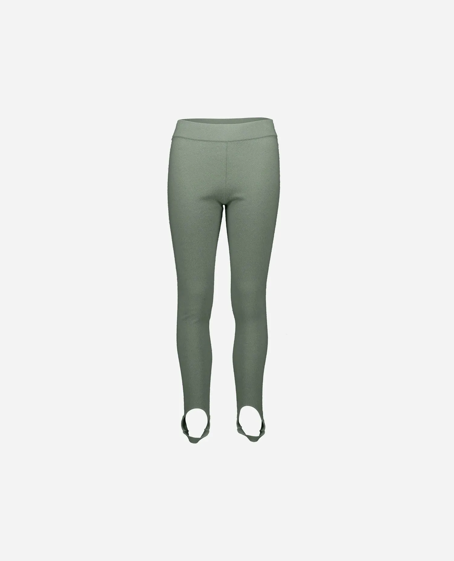 Woll-Mischung Leggings in Grün - Enger Schnitt sold by Allude product image thumbnail 2