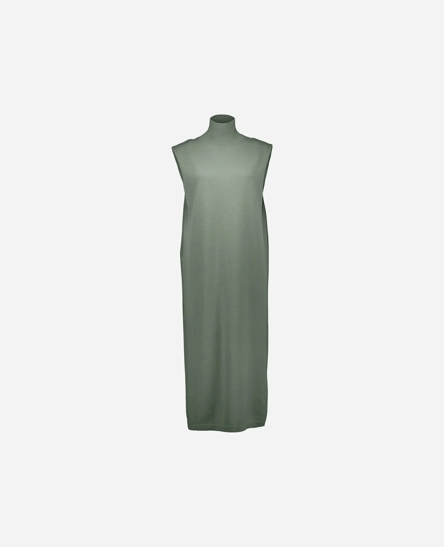 Woll-Mischung Kleid in Grün - Lockerer Schnitt sold by Allude product image thumbnail 3