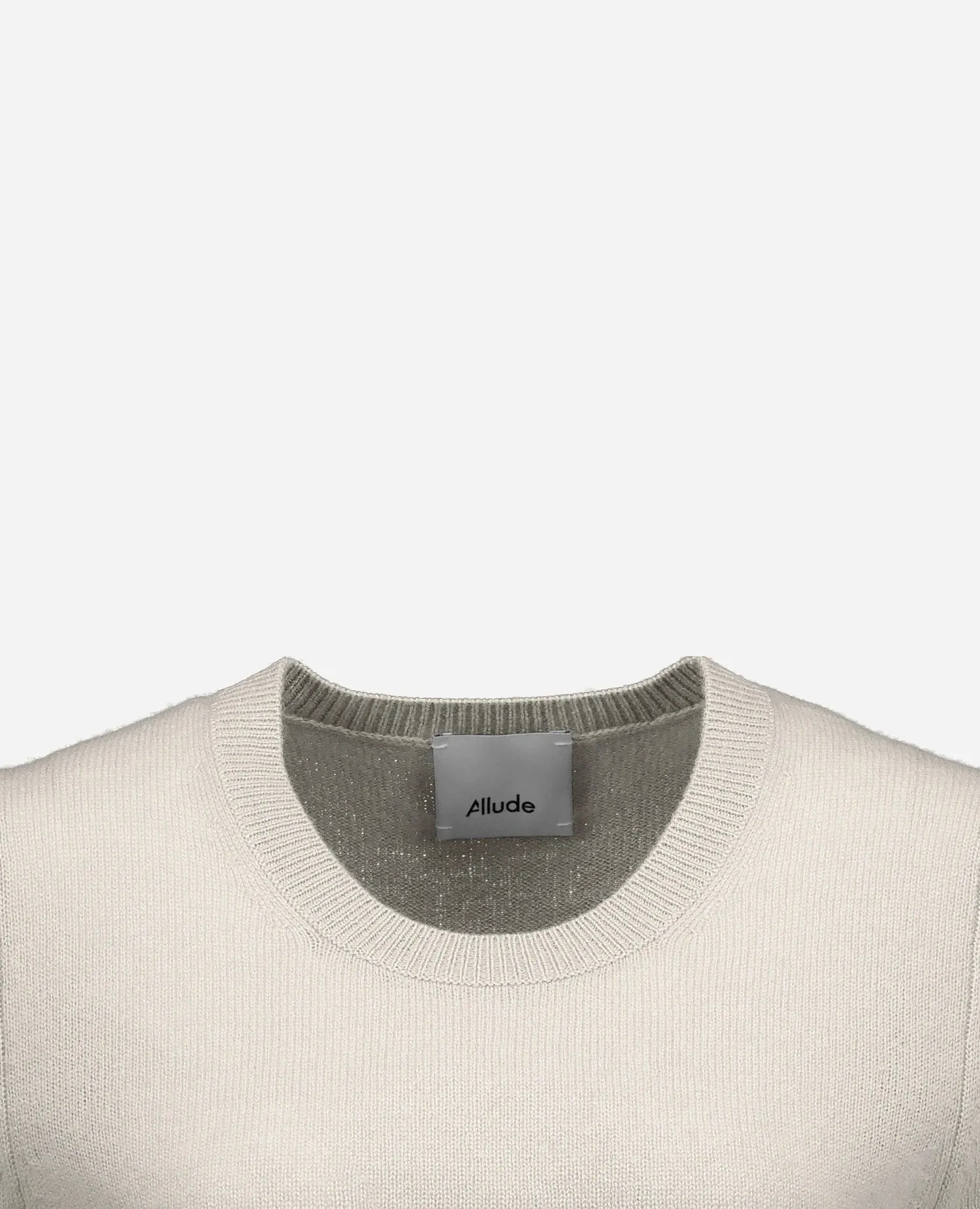 Cashmere Pullover in Grau - Taillierter Schnitt sold by Allude product image thumbnail 3