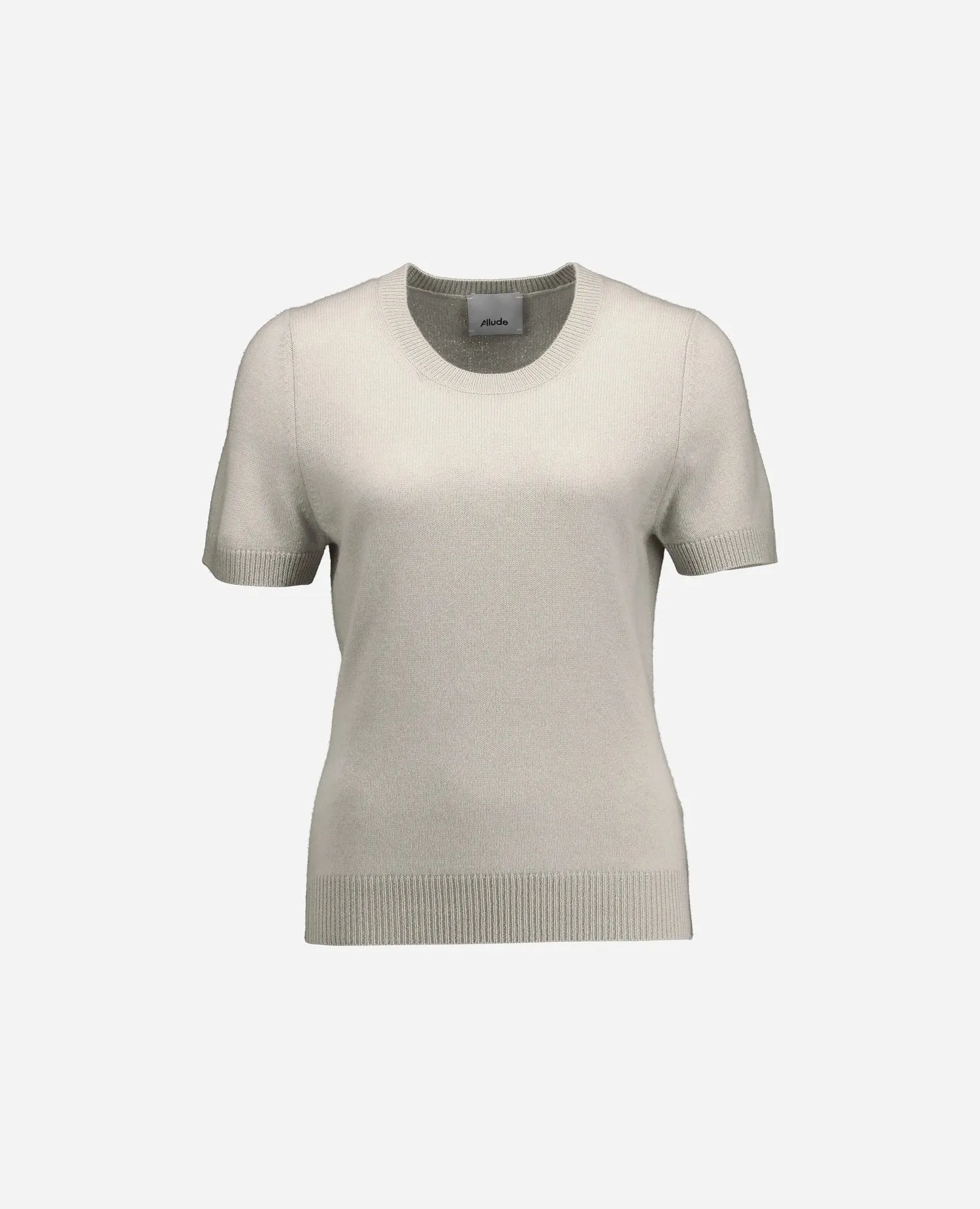 Cashmere Pullover in Grau - Taillierter Schnitt sold by Allude