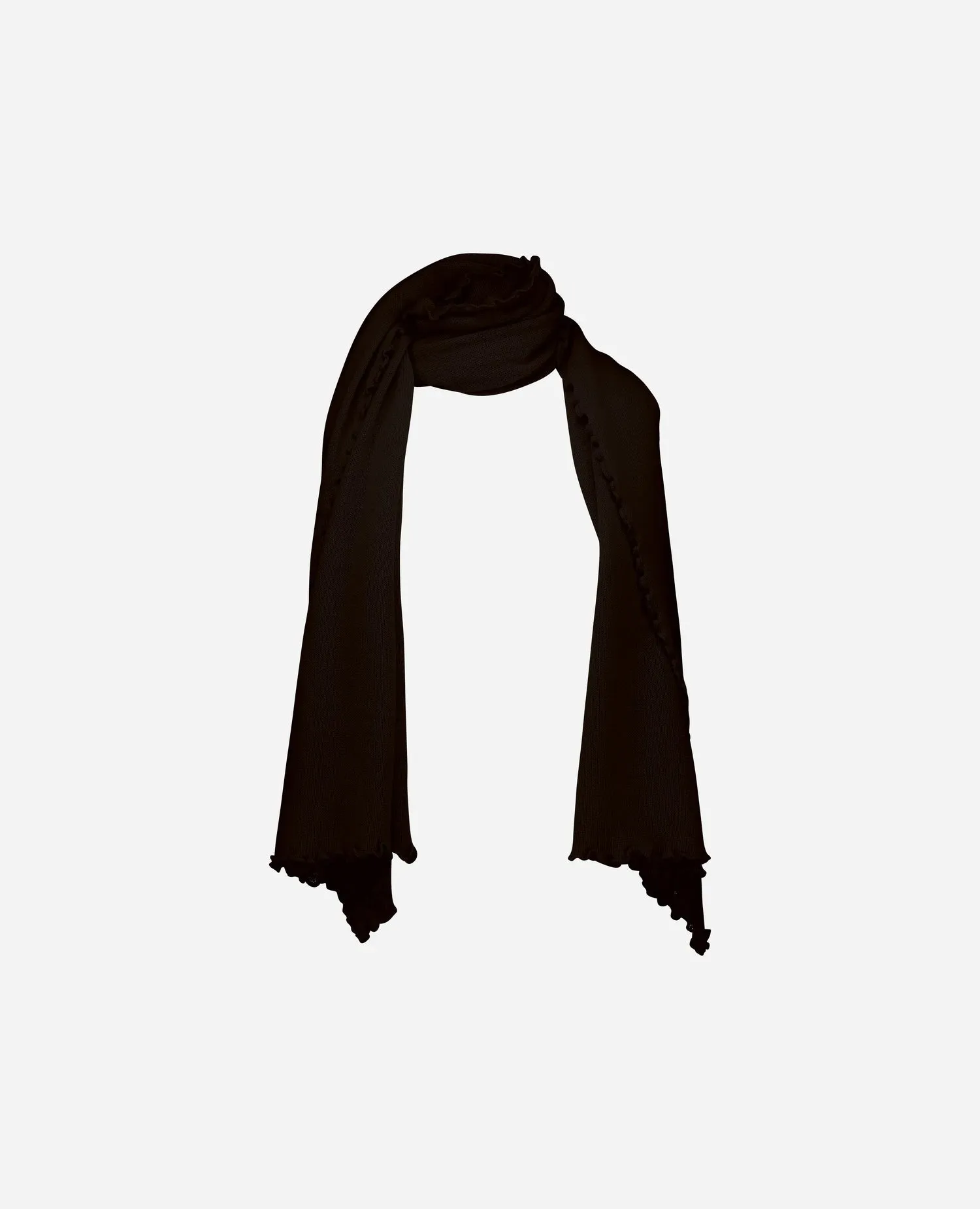 Cashmere Schal in Braun sold by Allude