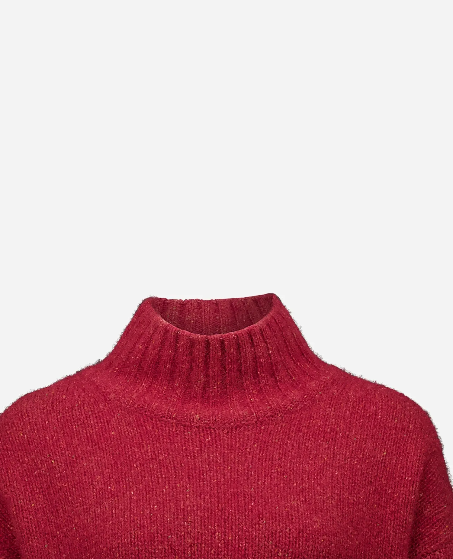 Cashmere Pullover in Rot - Lockerer Schnitt sold by Allude product image thumbnail 3