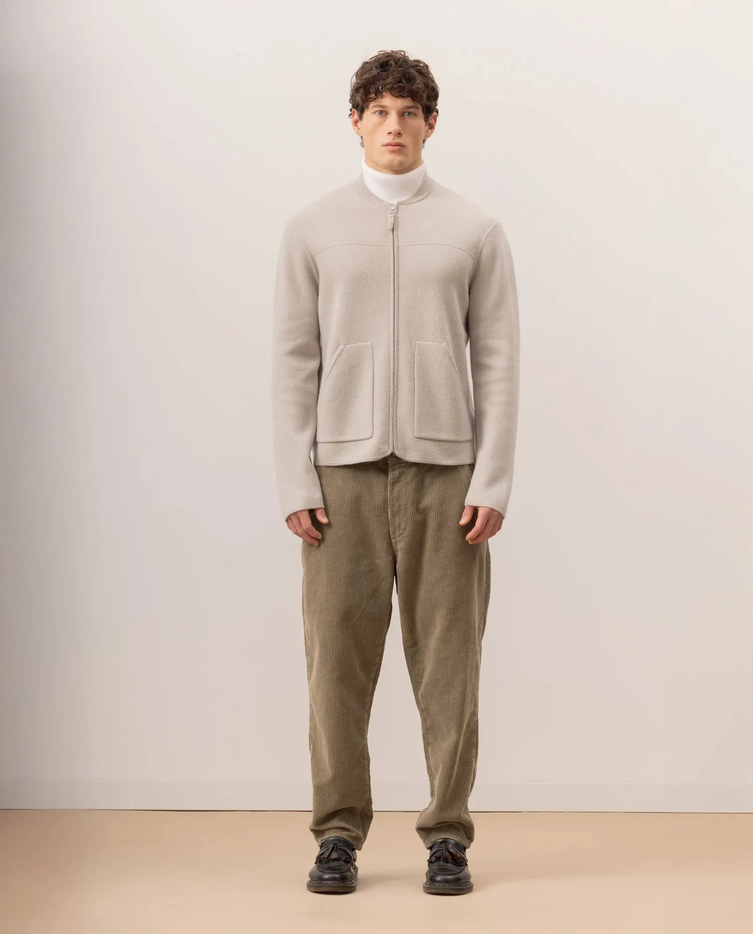 Woll-Mischung Jacket in Grau - lockerer Schnitt sold by Allude product image thumbnail 2