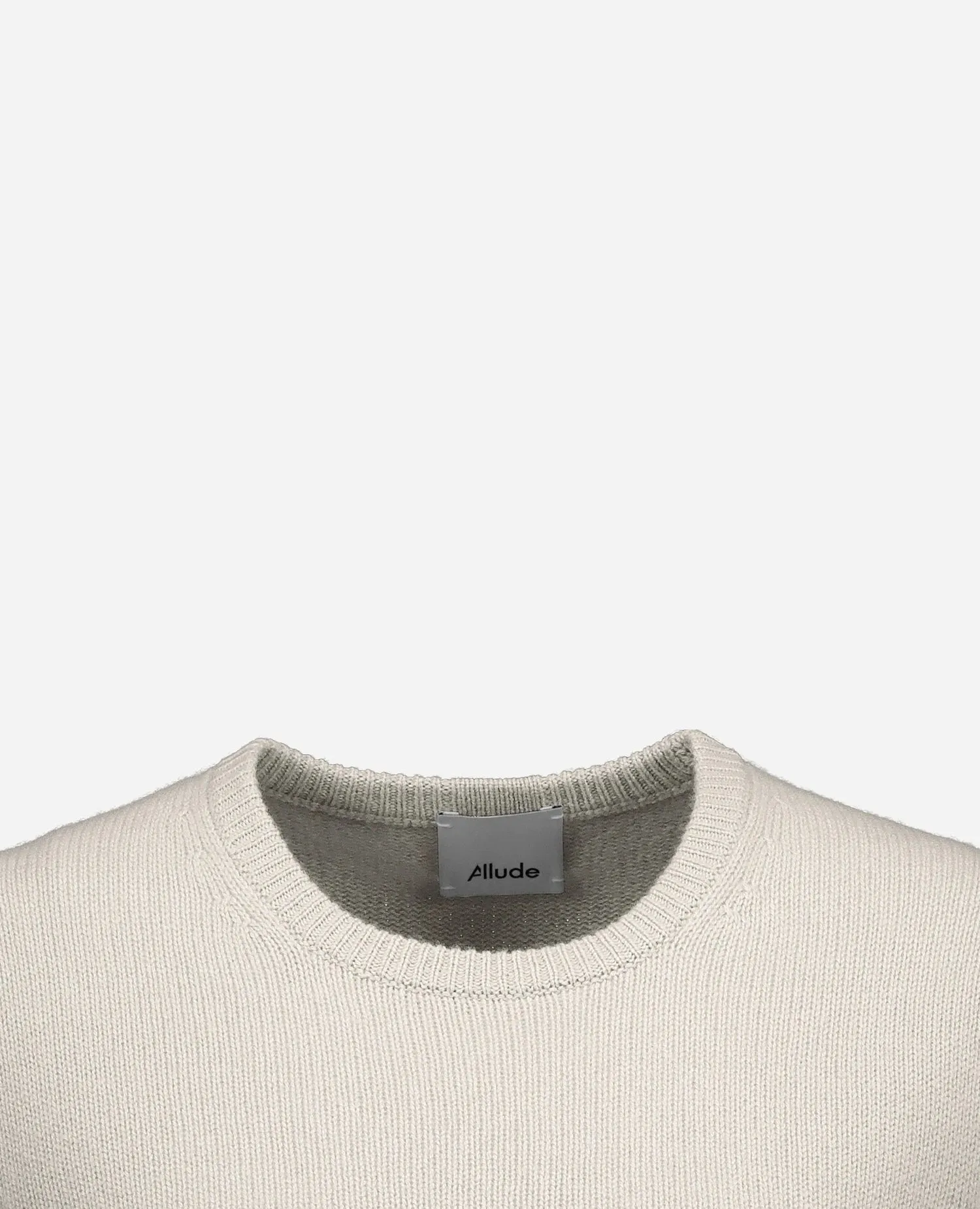 Cashmere Pullover in Grau - Gerade Passform sold by Allude product image thumbnail 3