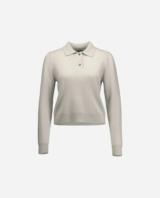 Cashmere Pullover in Grau - Gerade Passform sold by Allude
