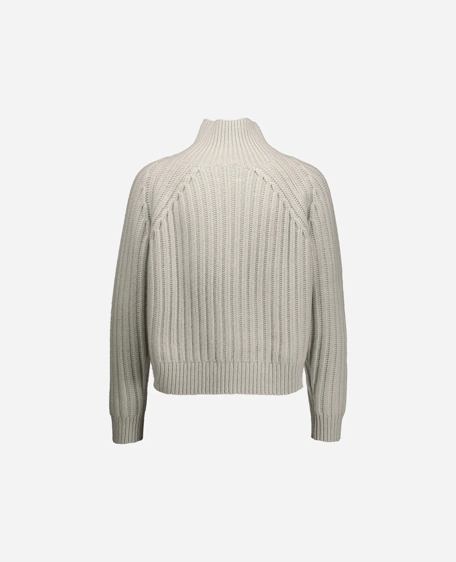 Cashmere Pullover in Grau - Kastiger Schnitt sold by Allude product image thumbnail 2