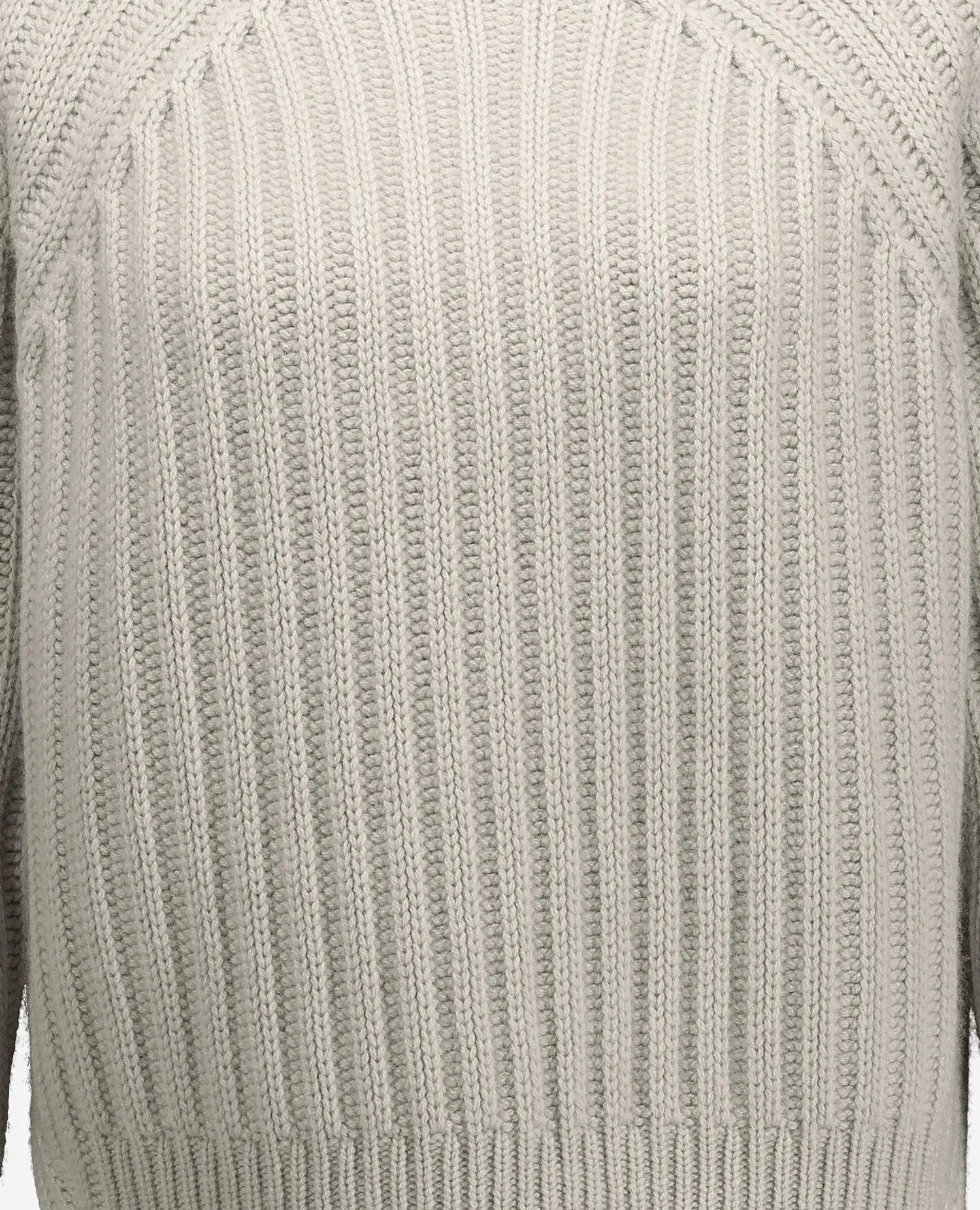 Cashmere Pullover in Grau - Kastiger Schnitt sold by Allude product image thumbnail 4