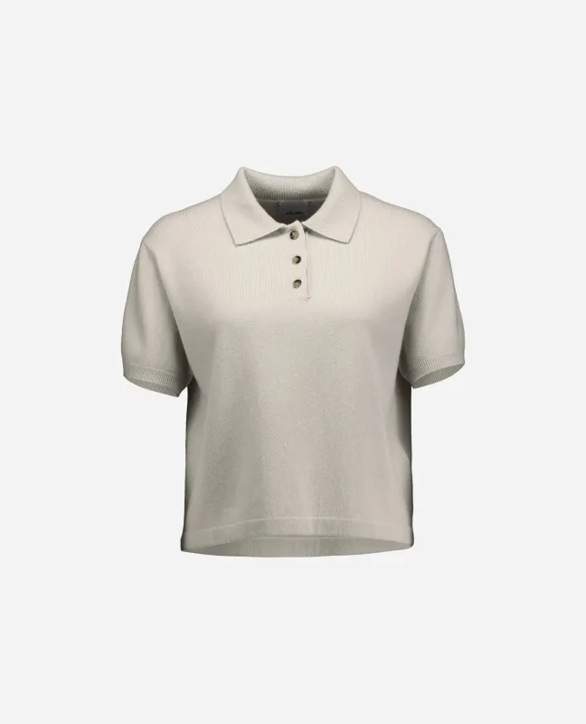 Cashmere Pullover in Grau - Kastiger Schnitt sold by Allude