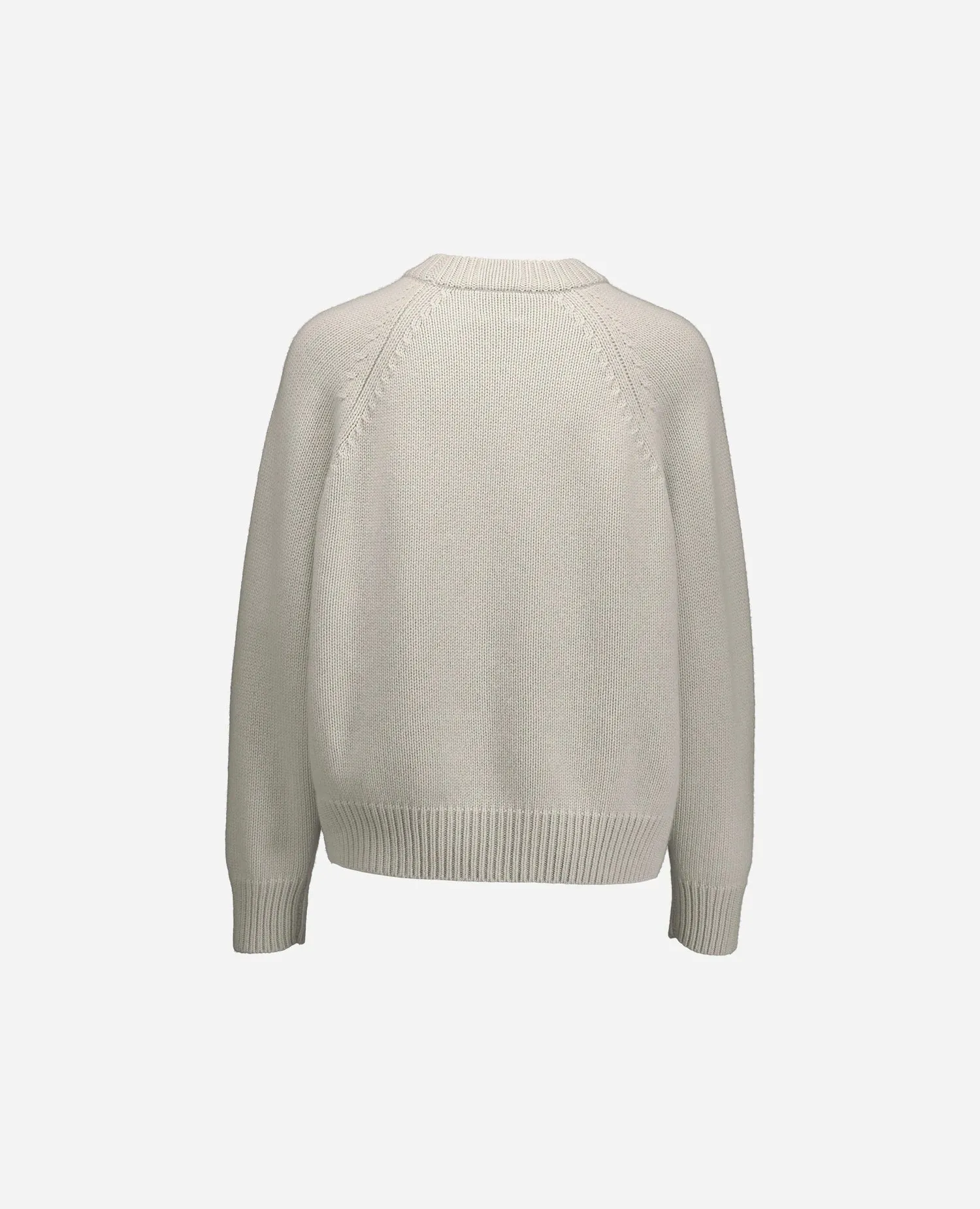 Cashmere Pullover in Grau - Kastiger Schnitt sold by Allude product image thumbnail 2