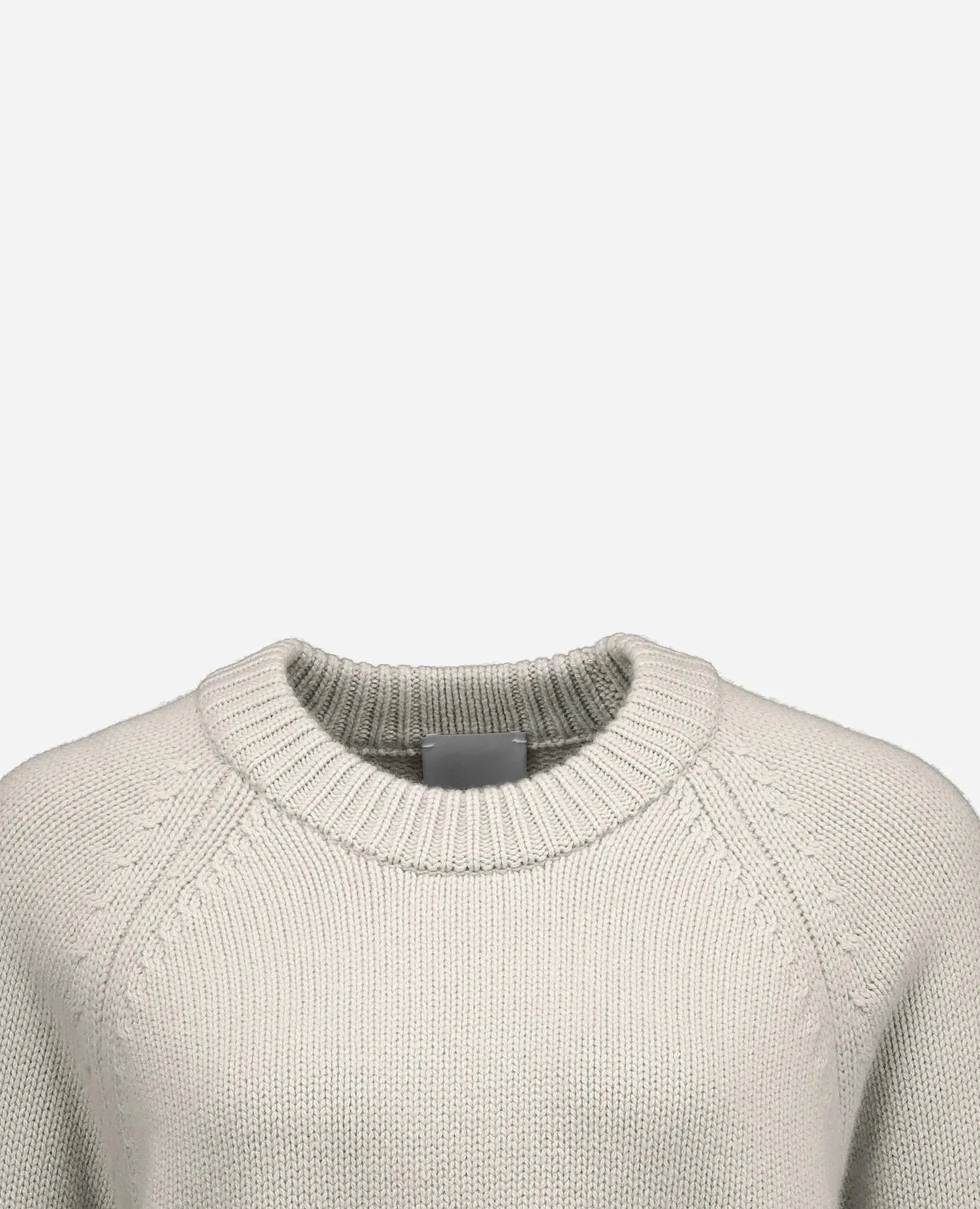 Cashmere Pullover in Grau - Kastiger Schnitt sold by Allude product image thumbnail 3