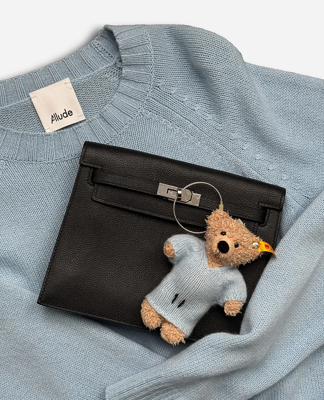 Allude Cashmere Charm Taschen Anhänger – Original Steiff Teddy sold by Allude product image thumbnail 5