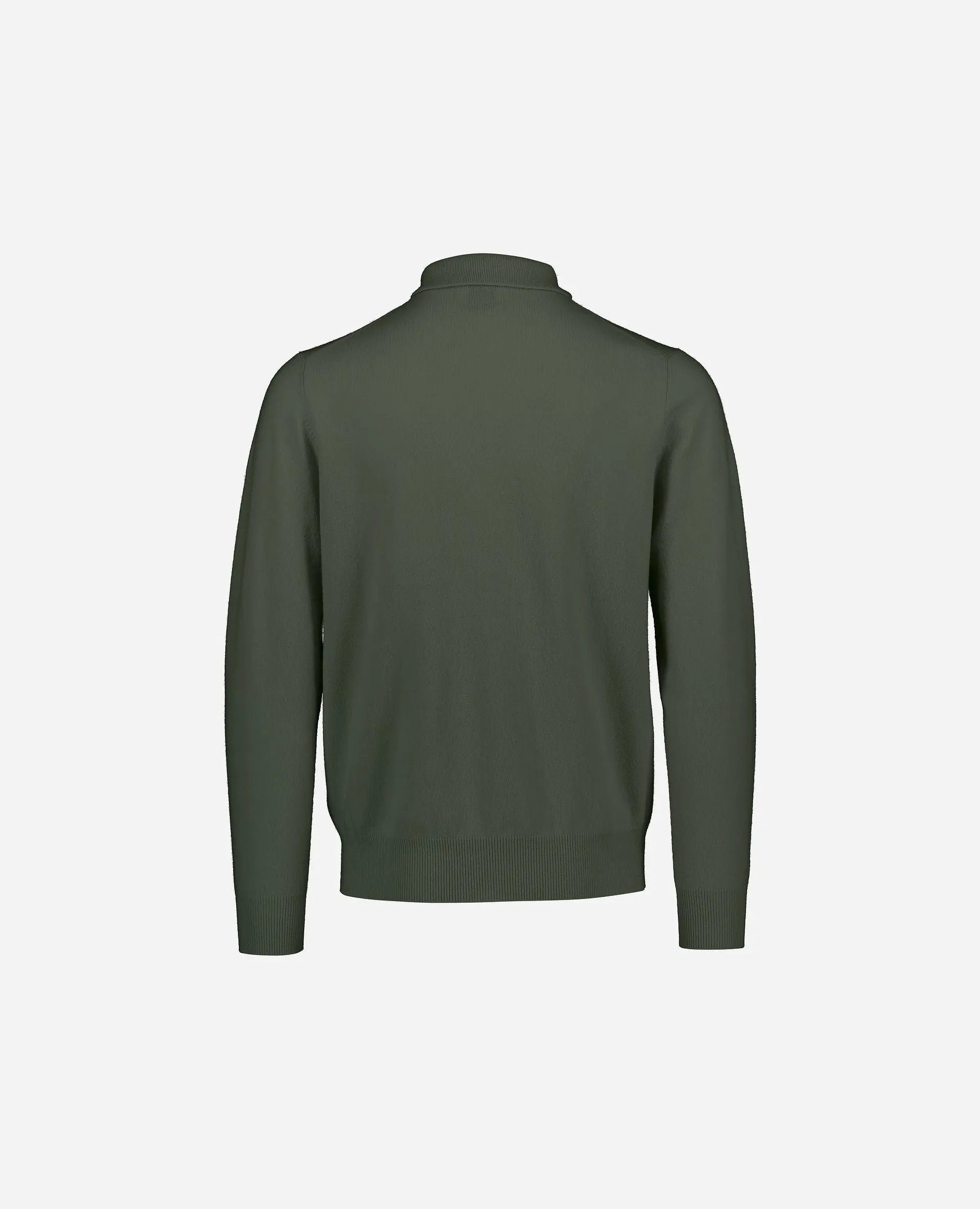 Polo Pullover aus Cashmere in Grün sold by Allude product image thumbnail 2
