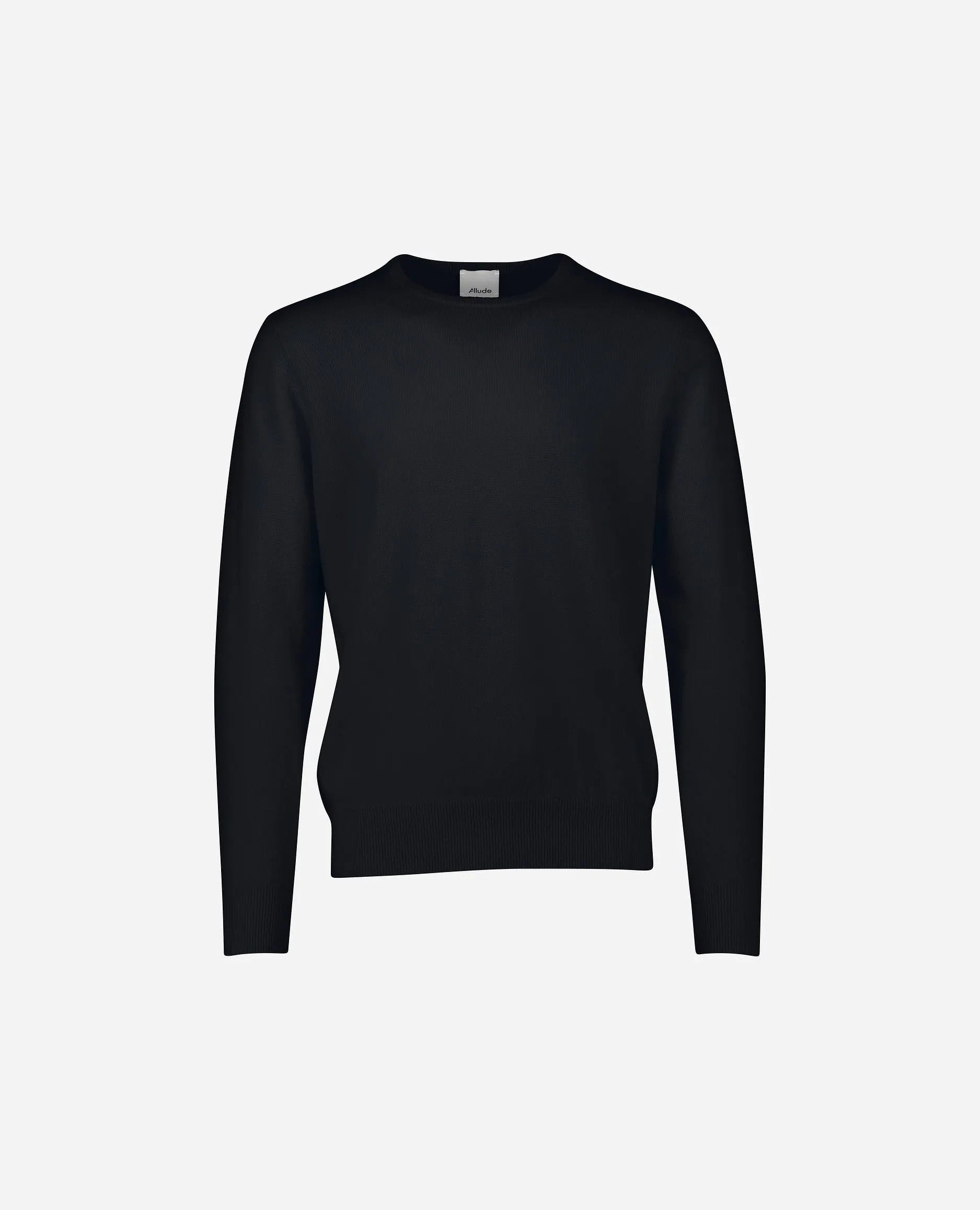 Rundhals Pullover aus Cashmere in Navy sold by Allude product image thumbnail 5