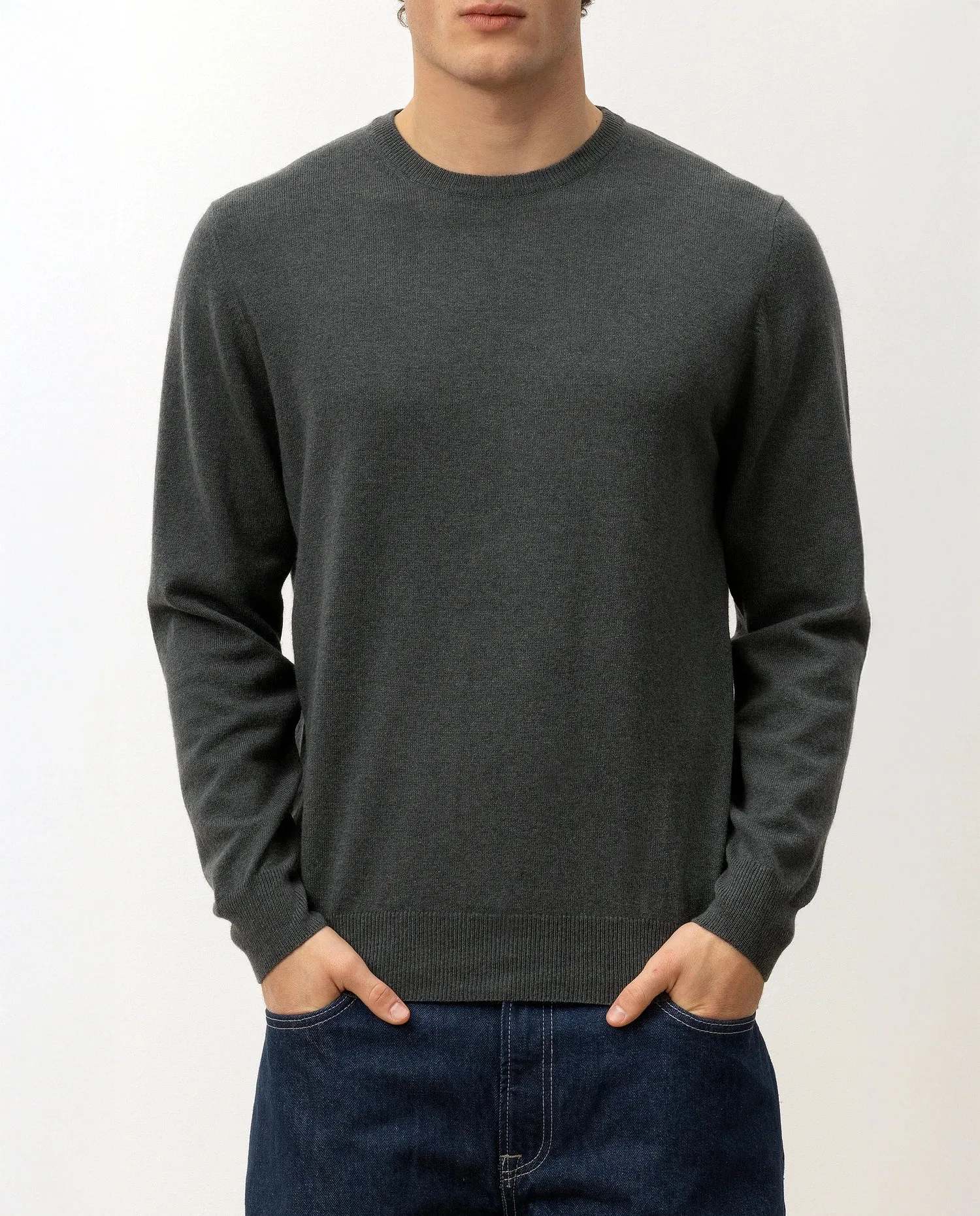 Rundhals Pullover aus Cashmere in Grün sold by Allude product image thumbnail 2