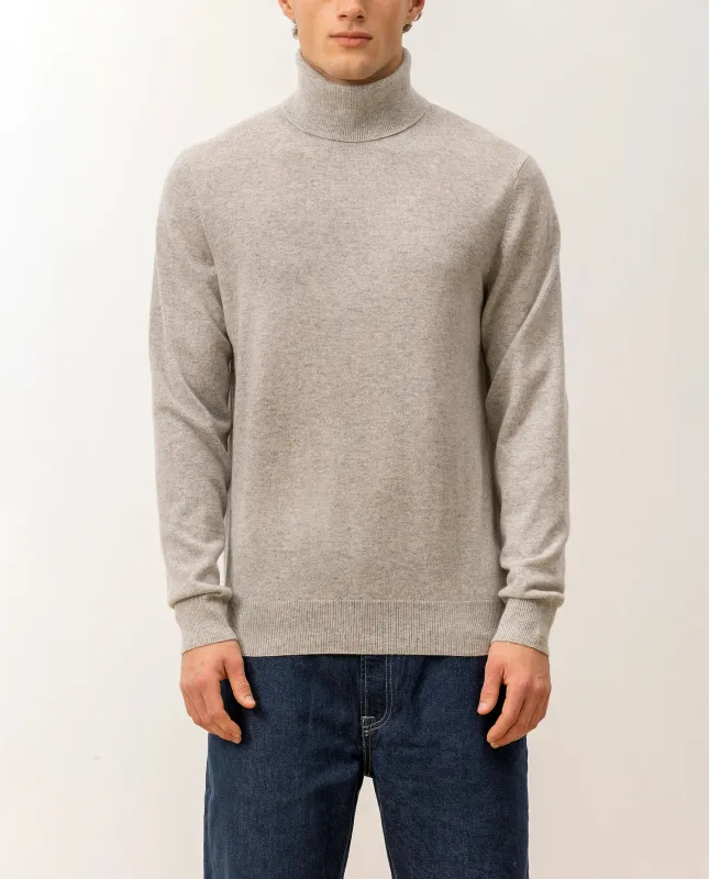 Rollkragen Pullover aus Cashmere in Grau sold by Allude