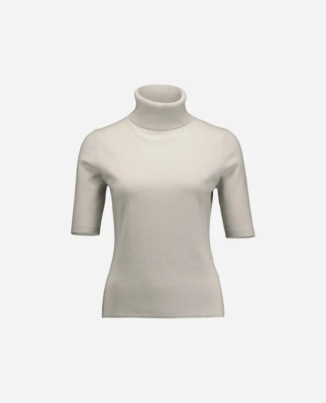 Cashmere Pullover in Grau - Taillierter Schnitt sold by Allude