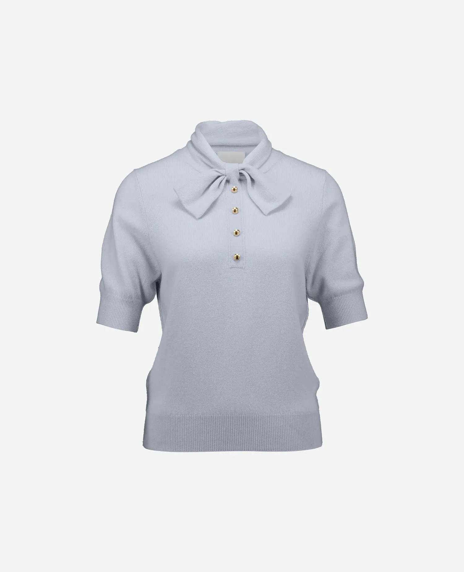 Woll-Mischung Pullover in Blau sold by Allude