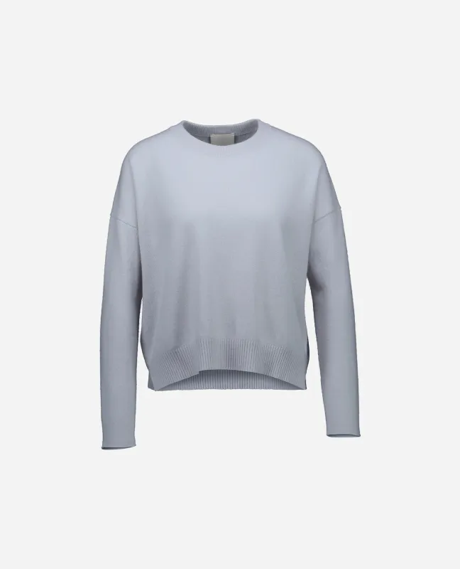 Cashmere Pullover in Blau sold by Allude