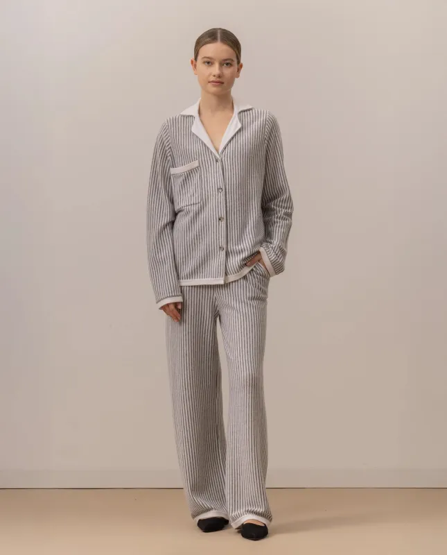 Woll-Mischung Pullover in Weiß - Lockerer Schnitt sold by Allude