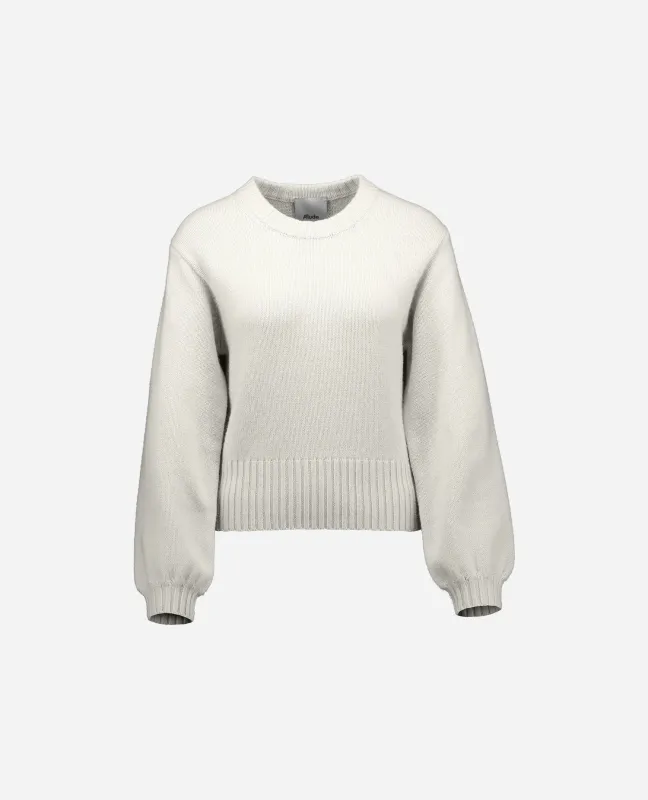 Cashmere Pullover in Weiß sold by Allude