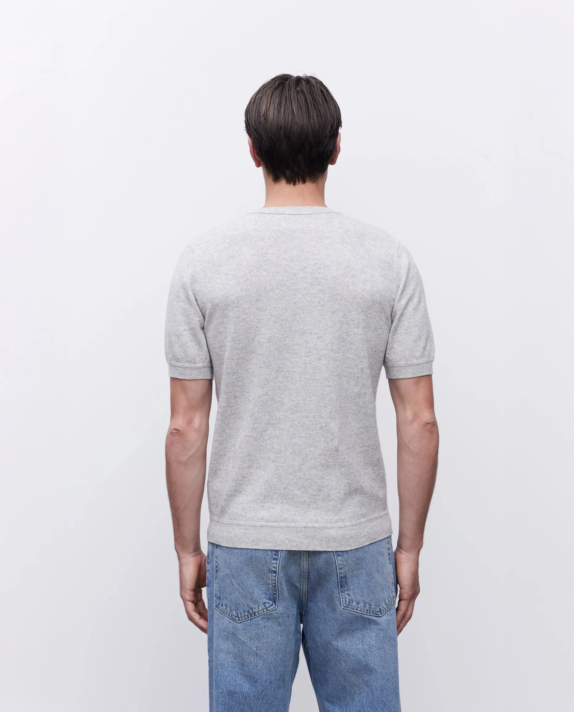 Baumwoll Mischung Pullover in Grau sold by Allude product image thumbnail 2