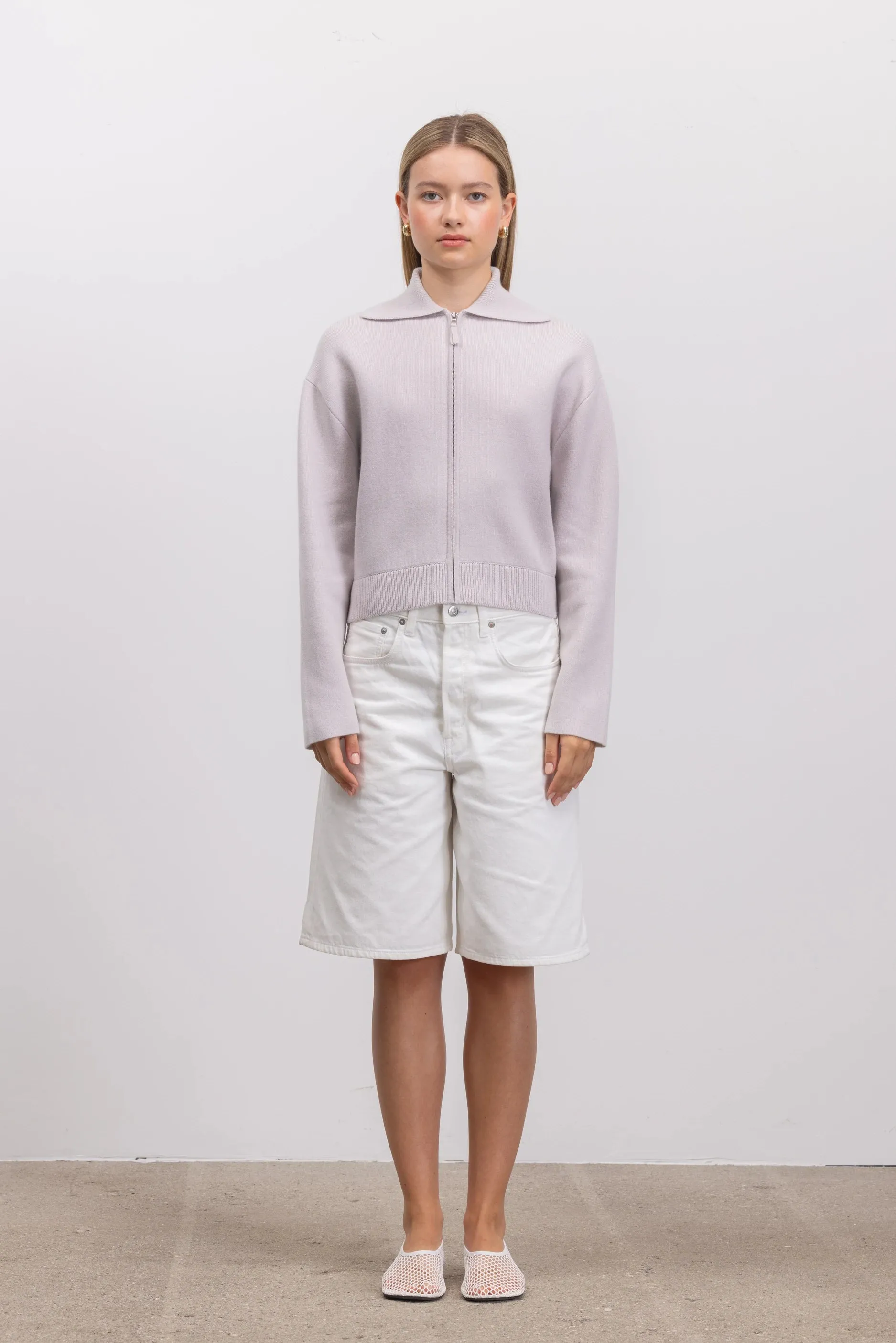 Woll-Mischung Jacket in Grau sold by Allude product image thumbnail 4