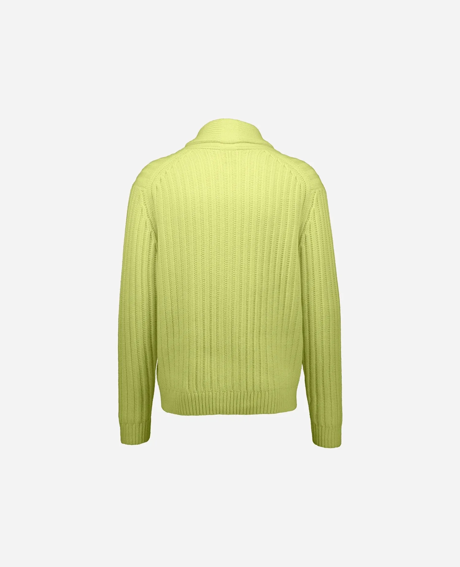 Woll-Mischung Strickjacke in Gelb sold by Allude product image thumbnail 2