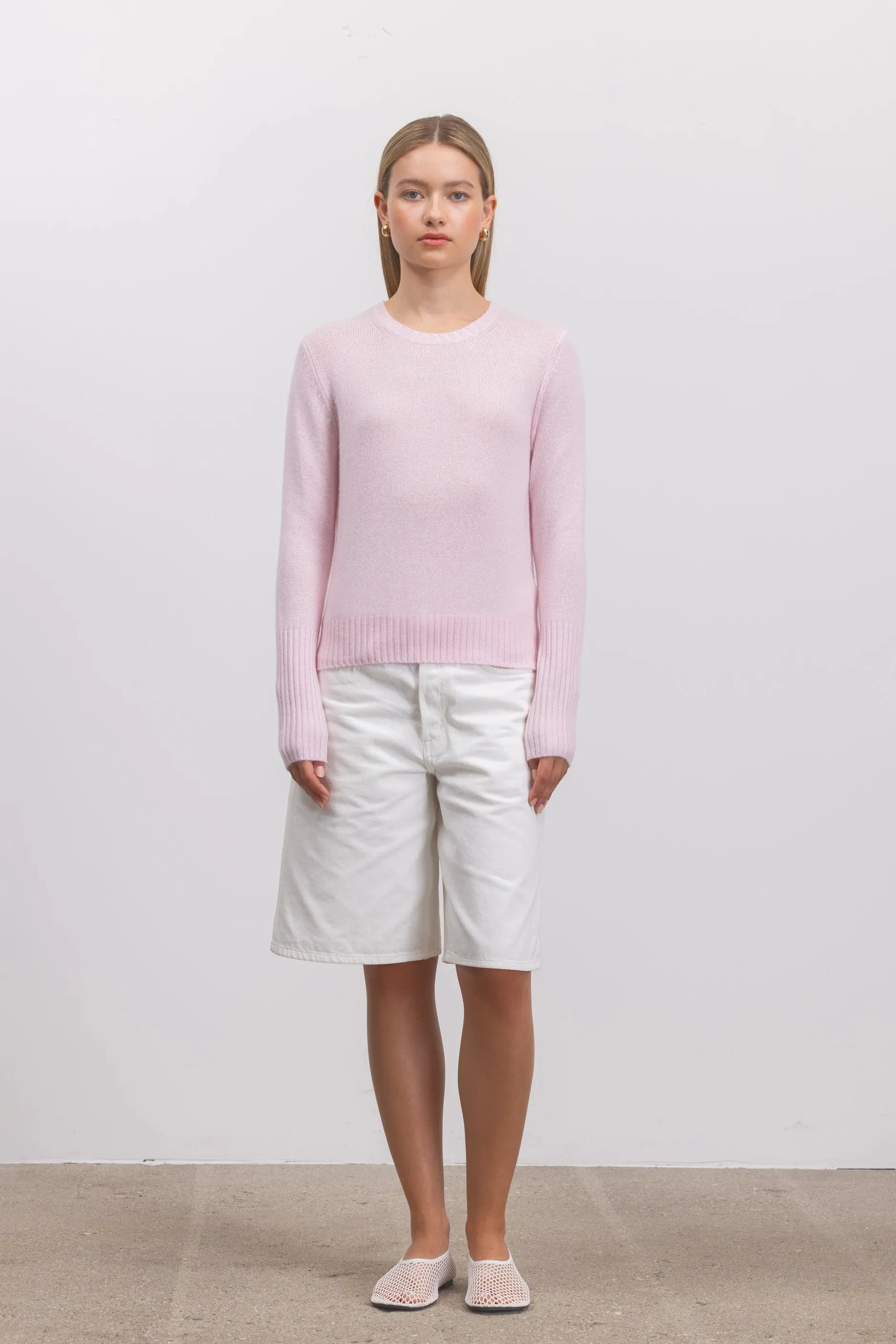 Cashmere Pullover in Rose sold by Allude product image thumbnail 5