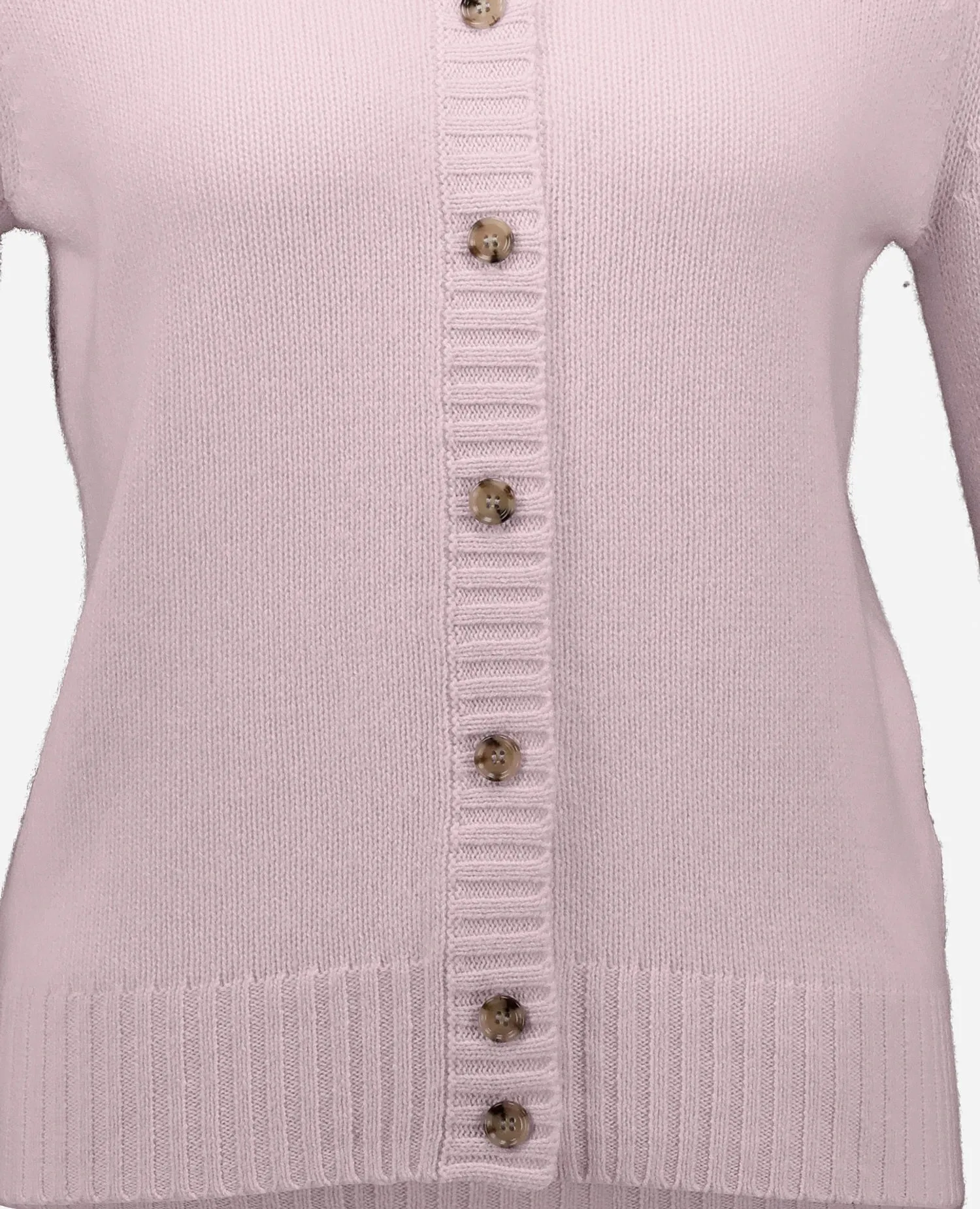 Cashmere Strickjacke in Rose sold by Allude product image thumbnail 4